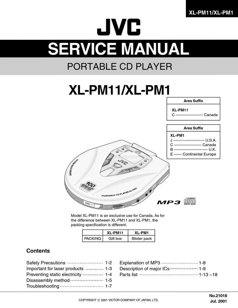 JVC XL-PM11