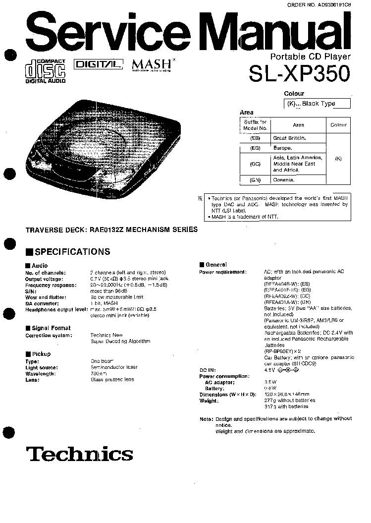 Technics SL-XP350